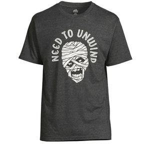Men's Halloween Need to Unwind Mummy t shirt